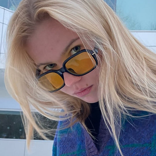 retro glasses / women